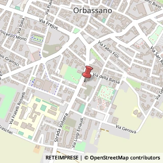 Mappa Strada Volvera, 25, 10043 Orbassano, Torino (Piemonte)