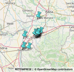 Mappa Strada Sambuetto, 27058 Voghera PV, Italia (6.09467)