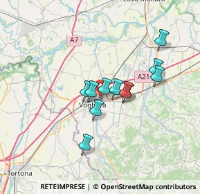 Mappa Strada Sambuetto, 27058 Voghera PV, Italia (5.17545)