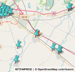 Mappa SP 53, 29010 Pontenure PC, Italia (7.316)