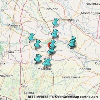 Mappa Via del Parco, 46020 Villa Poma MN, Italia (10.53)