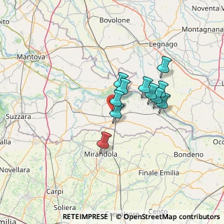 Mappa Via del Parco, 46020 Villa Poma MN, Italia (9.86636)