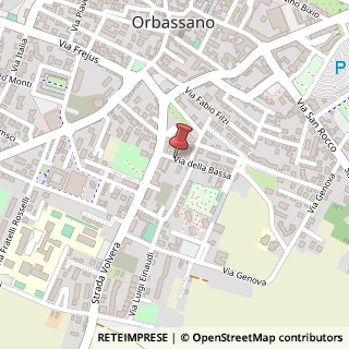 Mappa Via della Bassa,  3, 10043 Orbassano, Torino (Piemonte)