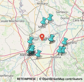 Mappa Via del Tempio, 15042 Bassignana AL, Italia (13.072)