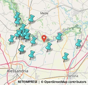 Mappa Via del Tempio, 15042 Bassignana AL, Italia (8.4795)