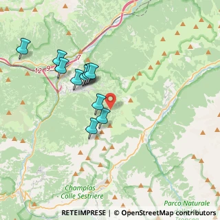 Mappa Strada dell' Assietta, 10050 Sauze d'Oulx TO, Italia (3.45273)
