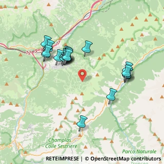 Mappa Strada dell' Assietta, 10050 Sauze d'Oulx TO, Italia (3.651)