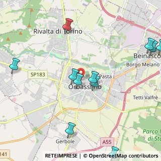 Mappa Via Don S. Febbraro, 10043 Orbassano TO, Italia (2.64)