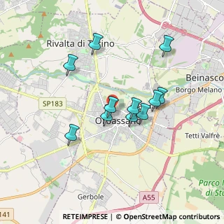 Mappa Via Don S. Febbraro, 10043 Orbassano TO, Italia (1.50909)