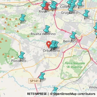 Mappa Via Cernaia, 10043 Orbassano TO, Italia (6.04)