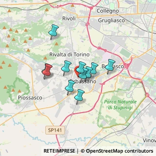 Mappa Via Cernaia, 10043 Orbassano TO, Italia (2.34818)