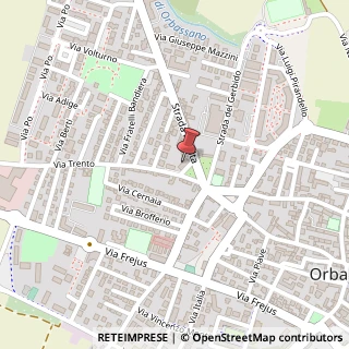 Mappa Via Gorizia, 1/B, 10043 Orbassano, Torino (Piemonte)