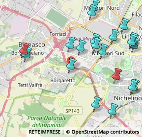 Mappa MoVi Mobility Village, 10092 Borgaretto TO, Italia (2.5205)