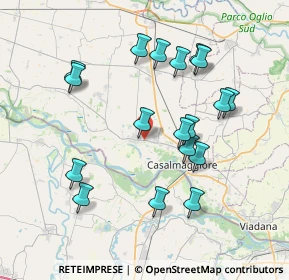 Mappa SP85, 26040 Gussola CR, Italia (7.54722)