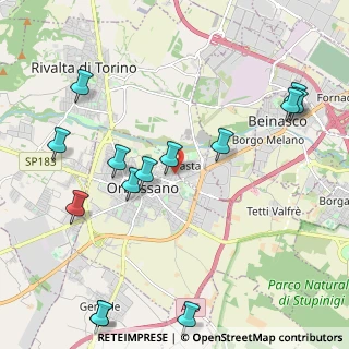 Mappa Via Milano, 10043 Orbassano TO, Italia (2.59286)