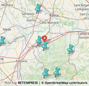 Mappa Via Lazzaretto, 27054 Montebello della Battaglia PV, Italia (37.57647)