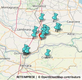 Mappa SS 16 16 km 49, 45031 Rovigo RO, Italia (10.57722)