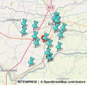 Mappa Via Mazzini, 45031 Arquà Polesine RO, Italia (6.22842)