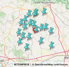 Mappa Via Roma, 15049 Vignale Monferrato AL, Italia (6.2015)