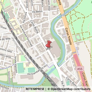 Mappa Corso Roma, 39, 10024 Moncalieri, Torino (Piemonte)