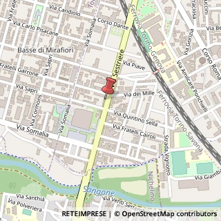 Mappa Via Sestriere, 17, 10024 Moncalieri, Torino (Piemonte)