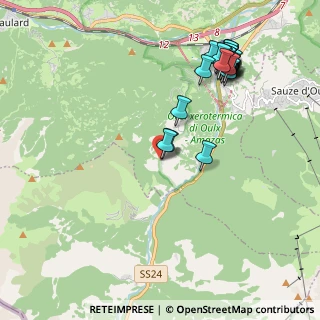 Mappa Borgata Soubras, 10056 Oulx TO, Italia (2.45172)