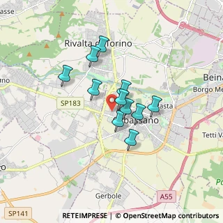 Mappa Via Trento, 10043 Orbassano TO, Italia (1.22273)