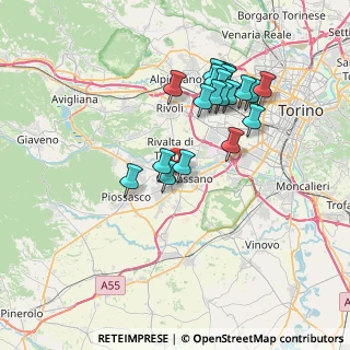 Mappa Via Alessandro Lamarmora, 10043 Orbassano TO, Italia (6.92)