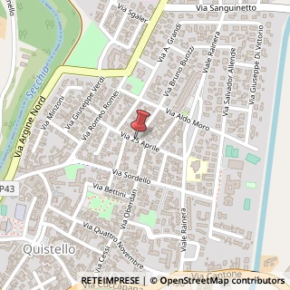 Mappa Via 25 Aprile, 46026 Quistello MN, Italia, 46026 Quistello, Mantova (Lombardia)