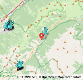 Mappa Via San Giovanni, 10060 Pragelato-ruà , Italia (6.587)