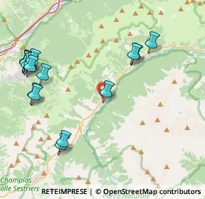 Mappa Via San Giovanni, 10060 Pragelato-ruà , Italia (5.16588)