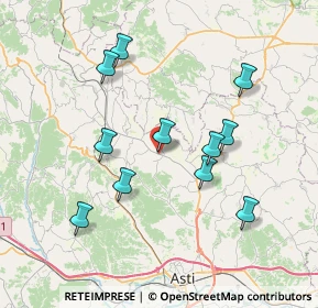 Mappa Via Asti Chivasso, 14030 Frinco AT, Italia (7.18091)