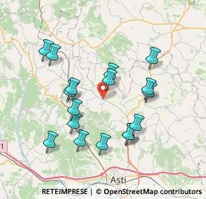 Mappa Via Asti Chivasso, 14030 Frinco AT, Italia (7.12294)