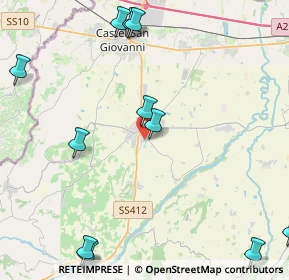 Mappa Via Giuseppe Verdi, 29011 Borgonovo Val Tidone PC, Italia (6.085)