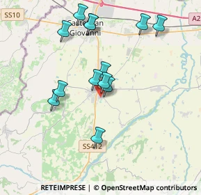 Mappa Via Giuseppe Verdi, 29011 Borgonovo Val Tidone PC, Italia (3.58846)