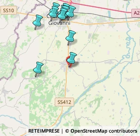 Mappa Via Giuseppe Verdi, 29011 Borgonovo Val Tidone PC, Italia (4.56364)