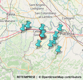 Mappa Via Giuseppe Verdi, 29011 Borgonovo Val Tidone PC, Italia (9.27231)