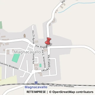 Mappa Via Voglia,  18, 46020 Magnacavallo, Mantova (Lombardia)