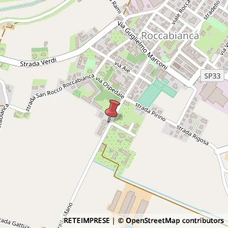 Mappa Strada Mano, 4, 43010 Roccabianca, Parma (Emilia Romagna)