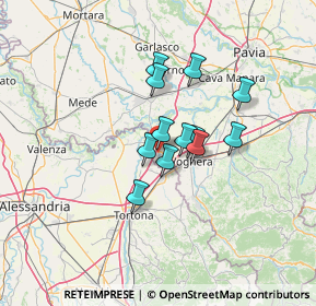 Mappa Via Risorgimento, 27050 Casei Gerola PV, Italia (9.2225)