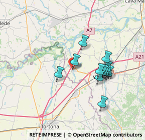 Mappa Via Risorgimento, 27050 Casei Gerola PV, Italia (6.04909)