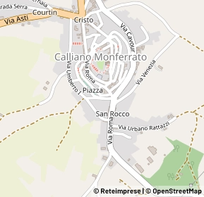 Mappa 14031 Calliano AT, Italia (0.13462)