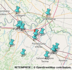 Mappa Via Piacenza, 29016 Cortemaggiore PC, Italia (16.845)