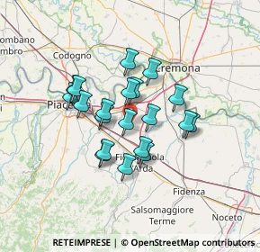 Mappa Via Piacenza, 29016 Cortemaggiore PC, Italia (10.4445)