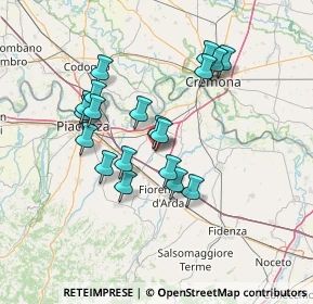 Mappa Via Piacenza, 29016 Cortemaggiore PC, Italia (12.43263)