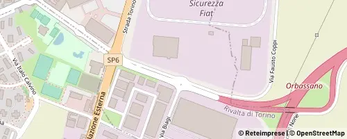 Mappa Rivalta di Torino