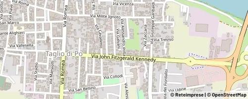 Mappa Riva del Po