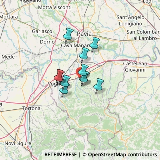 Mappa Strada Madonna, 27045 Casteggio PV, Italia (8.44455)