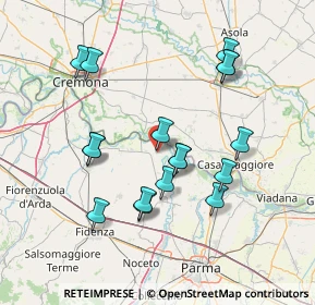 Mappa Roccabianca, 43010 Roccabianca PR, Italia (14.45529)