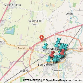 Mappa A21 Torino - Piacenza - Brescia, 27058 Voghera PV, Italia (2.3515)